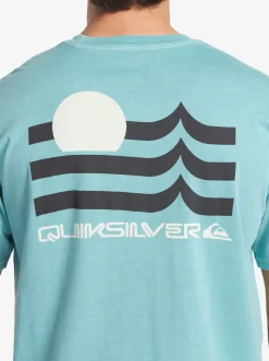 Quiksilver Tees|Tipping Sunsets Mnd T-Shirt Reef Waters