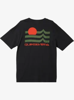 Quiksilver Tees|Tipping Sunsets Mnd T-Shirt Tarmac