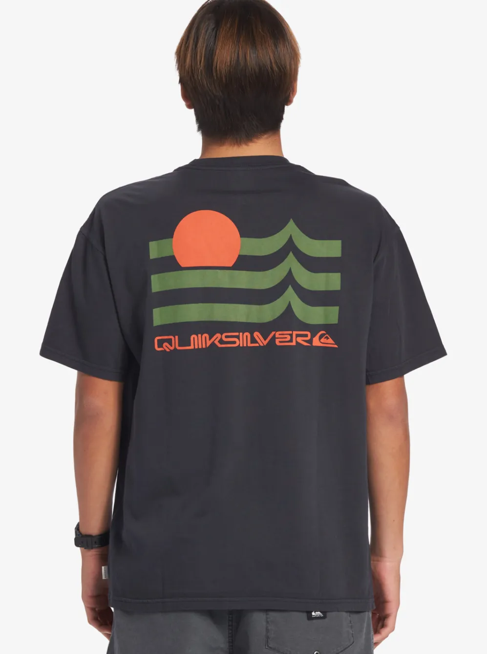 Quiksilver Tees|Tipping Sunsets Mnd T-Shirt Tarmac
