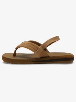 Quiksilver Sandals|Toddler'S Carver Suede Core Sandals Tan 1