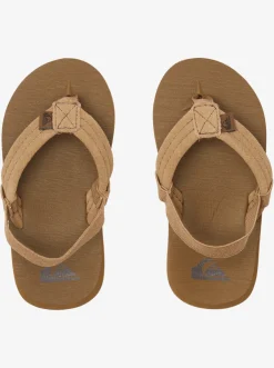 Quiksilver Sandals|Toddler'S Carver Suede Core Sandals Tan 1