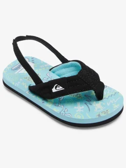 Quiksilver Sandals|Toddler'S Molokai Layback Sandals Blue/Blue/Green