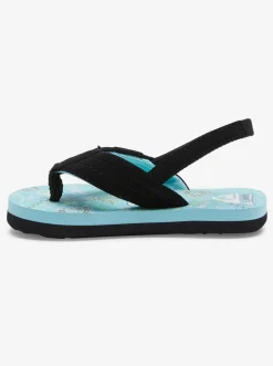 Quiksilver Sandals|Toddler'S Molokai Layback Sandals Blue/Blue/Green