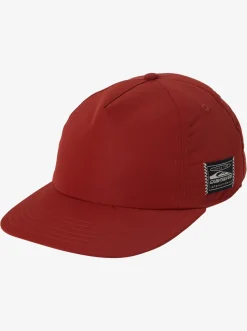 Quiksilver Hats|Tride Snapback Hat Red Ochre