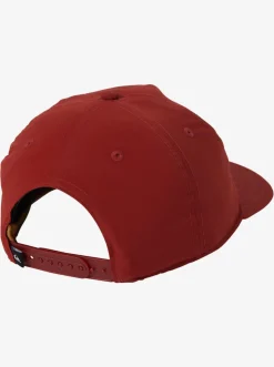 Quiksilver Hats|Tride Snapback Hat Red Ochre