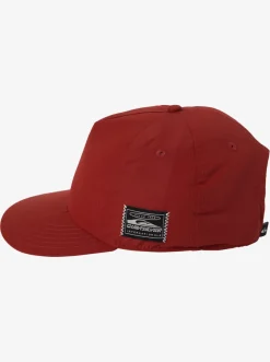 Quiksilver Hats|Tride Snapback Hat Red Ochre