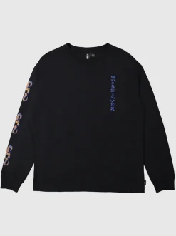 Quiksilver Tees|Trident Long Sleeve T-Shirt Black