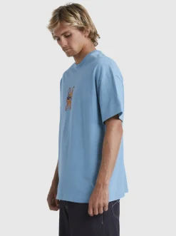 Quiksilver Tees|Trident T-Shirt Adriatic Blue