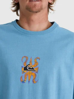 Quiksilver Tees|Trident T-Shirt Adriatic Blue