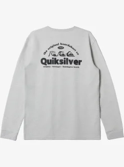 Quiksilver Tees|Triple Up Thermal Mth T-Shirt Athletic Heather
