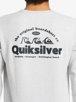 Quiksilver Tees|Triple Up Thermal Mth T-Shirt Athletic Heather