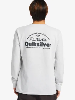 Quiksilver Tees|Triple Up Thermal Mth T-Shirt Athletic Heather