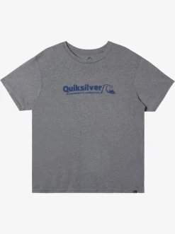 Quiksilver Tees|Twinnies Mod T-Shirt Medium Grey Heather