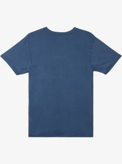 Quiksilver Tees|Twinnies Mod T-Shirt Dark Denim Heather
