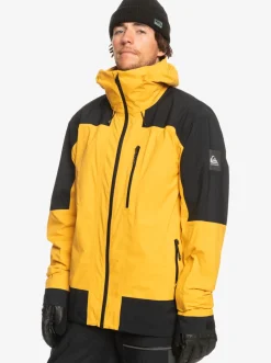 Quiksilver Snow Jackets|Ultralight Gore-Tex® Technical Snow Jacket Mineral Yellow