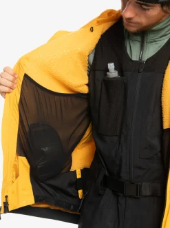 Quiksilver Snow Jackets|Ultralight Gore-Tex® Technical Snow Jacket Mineral Yellow