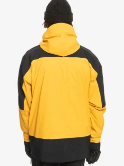 Quiksilver Snow Jackets|Ultralight Gore-Tex® Technical Snow Jacket Mineral Yellow