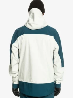 Quiksilver Snow Jackets|Ultralight 20K Technical Snow Jacket Nimbus Cloud