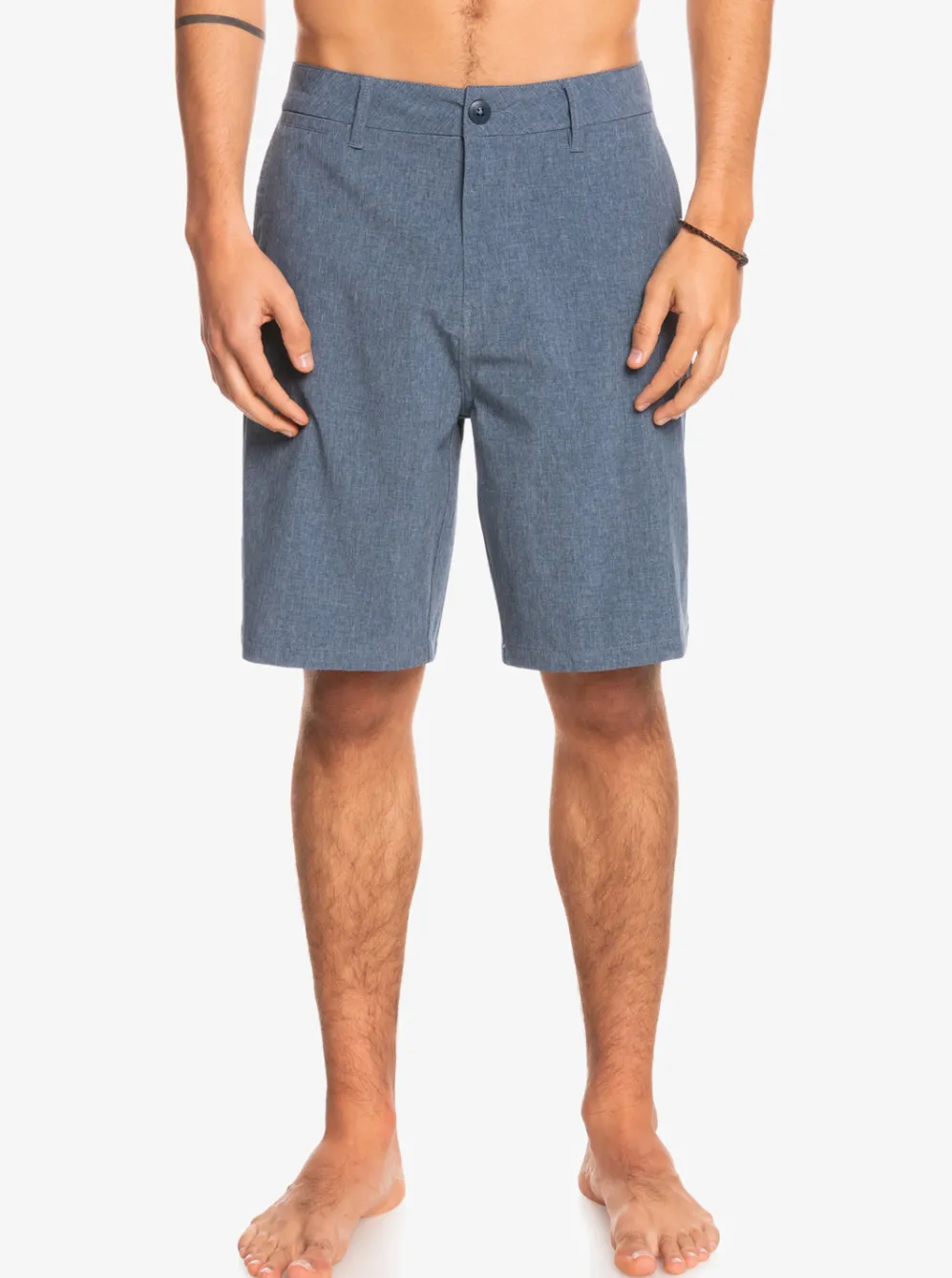 Quiksilver Boardshorts|Union Heather 20" Amphibian Boardshorts For Young Men Insignia Blue
