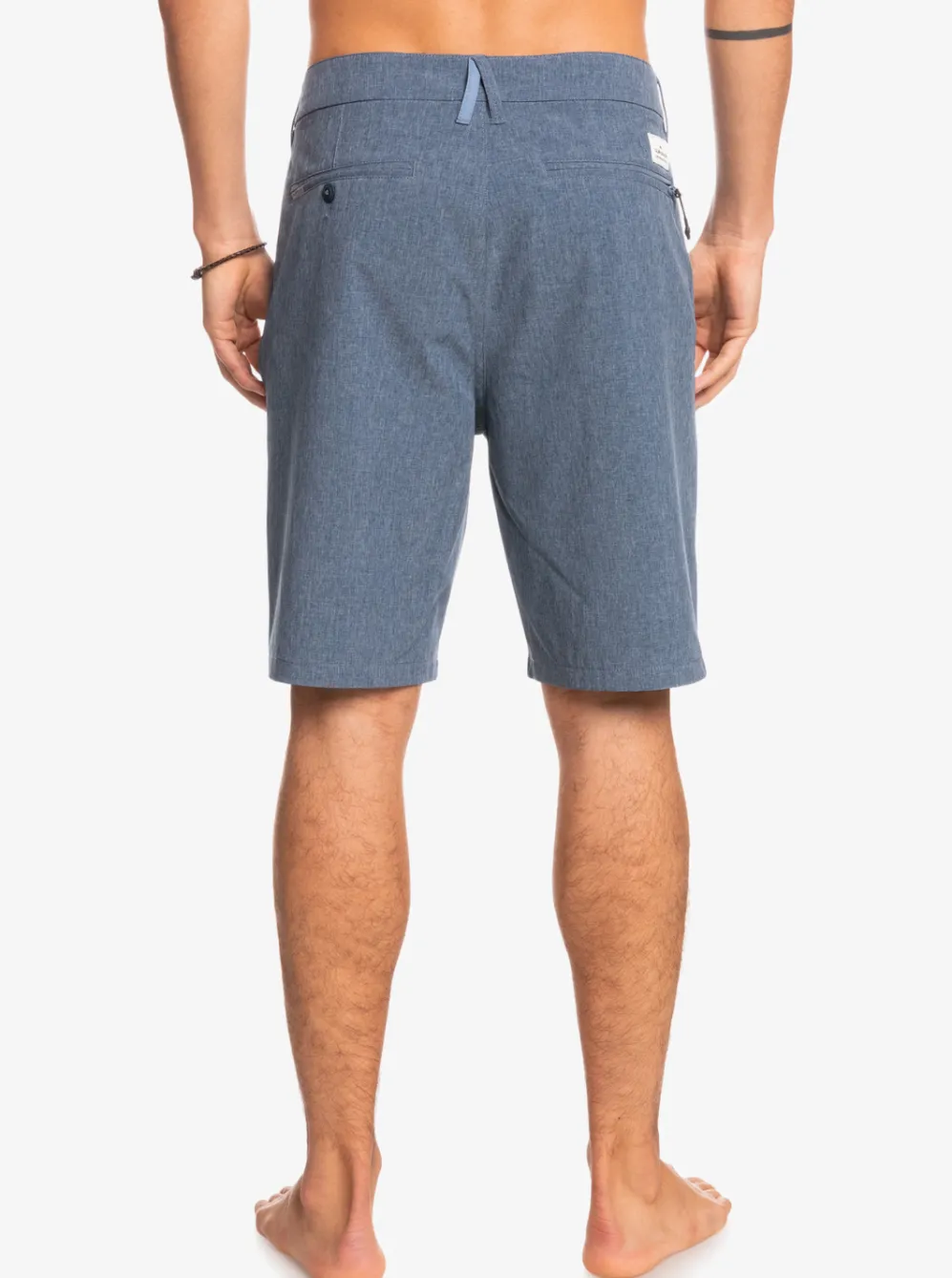 Quiksilver Boardshorts|Union Heather 20" Amphibian Boardshorts For Young Men Insignia Blue