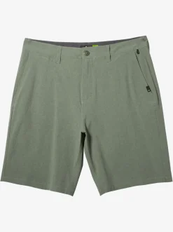 Quiksilver Boardshorts|Union Heather 20" Amphibian Boardshorts For Young Men Laurel Wreath