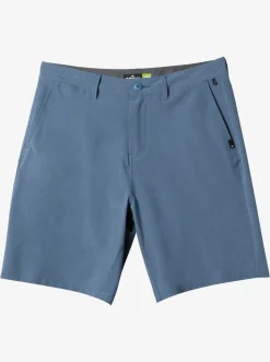 Quiksilver Boardshorts|Union Heather 20" Amphibian Boardshorts For Young Men Bering Sea
