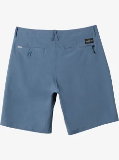 Quiksilver Boardshorts|Union Heather 20" Amphibian Boardshorts For Young Men Bering Sea