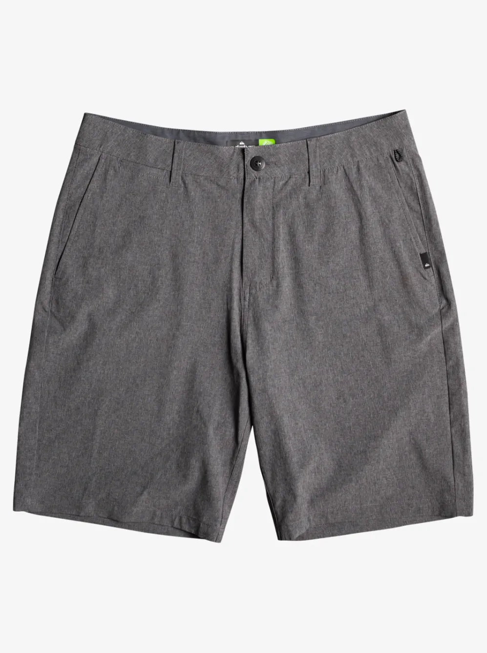 Quiksilver Boardshorts|Union Heather 20" Amphibian Boardshorts For Young Men Black