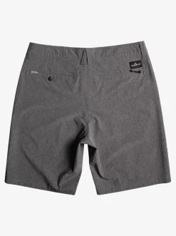 Quiksilver Boardshorts|Union Heather 20" Amphibian Boardshorts For Young Men Black
