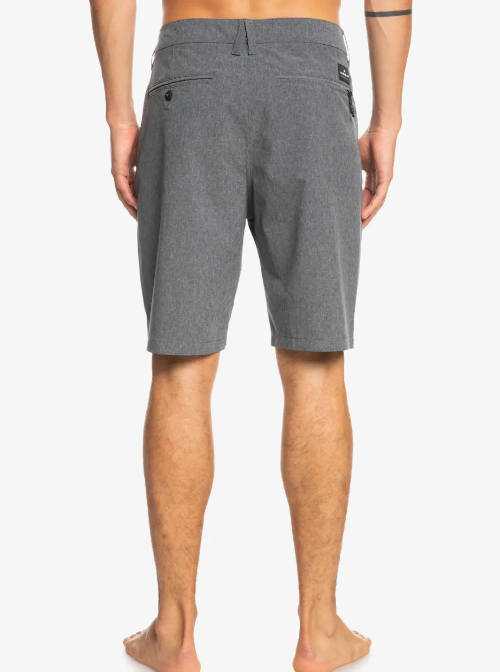 Quiksilver Boardshorts|Union Heather 20" Amphibian Boardshorts For Young Men Black