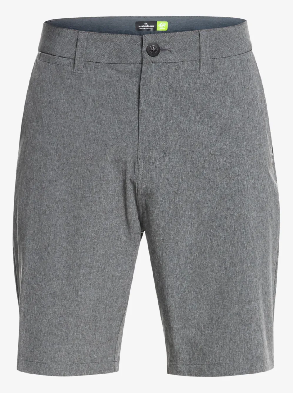 Quiksilver Boardshorts|Union Heather 20" Amphibian Boardshorts For Young Men Black
