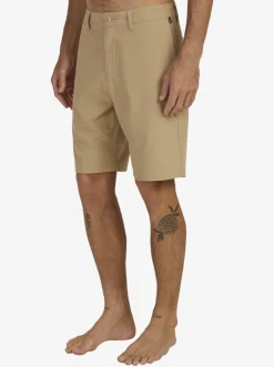 Quiksilver Boardshorts|Union Heather Amphibian 20" Hybrid Shorts Plage