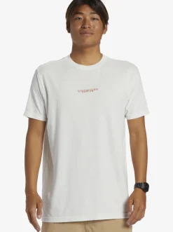 Quiksilver Tees|Urban Volcano T-Shirt Antique White