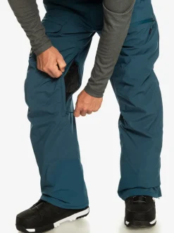 Quiksilver Snow Pants|Utility Shell Snow Pants Majolica Blue