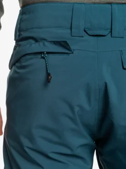 Quiksilver Snow Pants|Utility Shell Snow Pants Majolica Blue