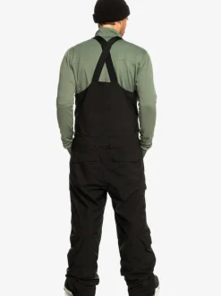 Quiksilver Snow Pants|Utility Technical Snow Bib Pants True Black
