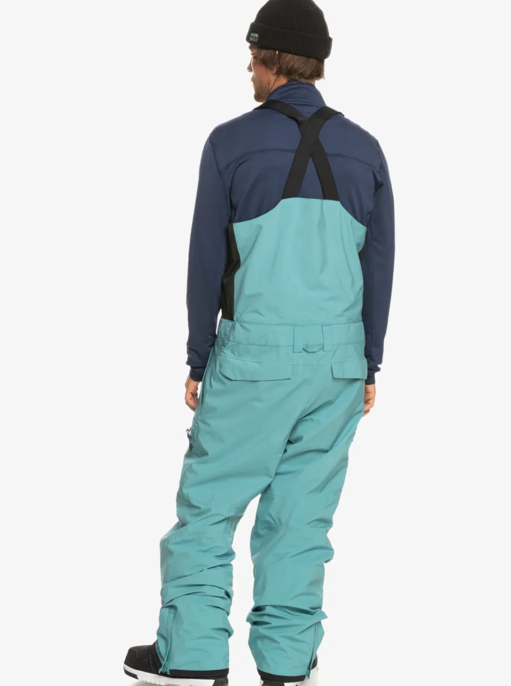 Quiksilver Snow Pants|Utility Technical Snow Bib Pants Brittany Blue