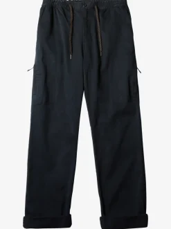 Quiksilver Pants|Waterman After Surf Elastic Waist Pants Black