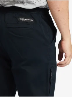 Quiksilver Pants|Waterman After Surf Elastic Waist Pants Black