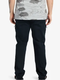 Quiksilver Pants|Waterman After Surf Elastic Waist Pants Black