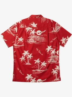 Quiksilver Shirts & Polos|Waterman Ahi Holiday Woven Shirt Ahi Holiday Aura Orange