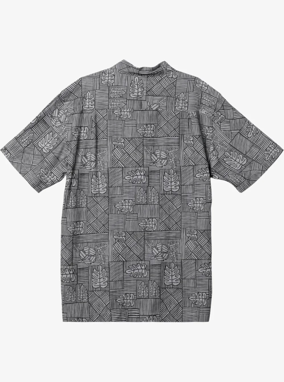 Quiksilver Shirts & Polos|Waterman Amazed Palm Woven Shirt Black Amazed Palm