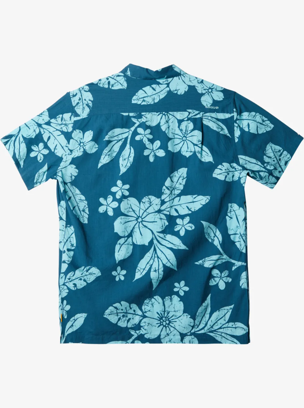 Quiksilver Shirts & Polos|Waterman Aqua Flower Short Sleeve Shirt Seaport Aqua Flowers