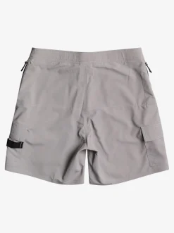Quiksilver Amphibians|Waterman Azimuth Amphibian 18" Shorts Steeple Grey