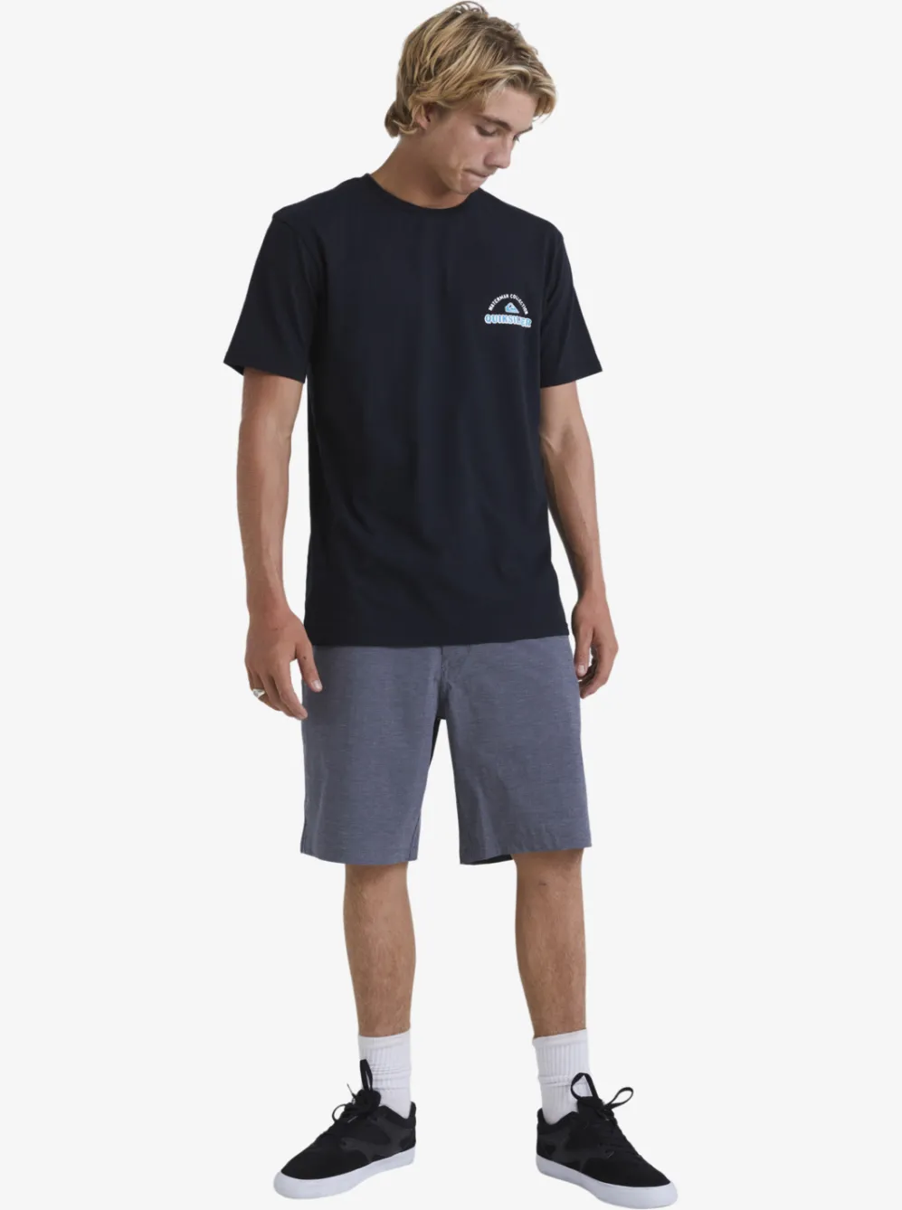 Quiksilver Amphibians|Waterman Backwater 20" Amphibian Boardshorts Black
