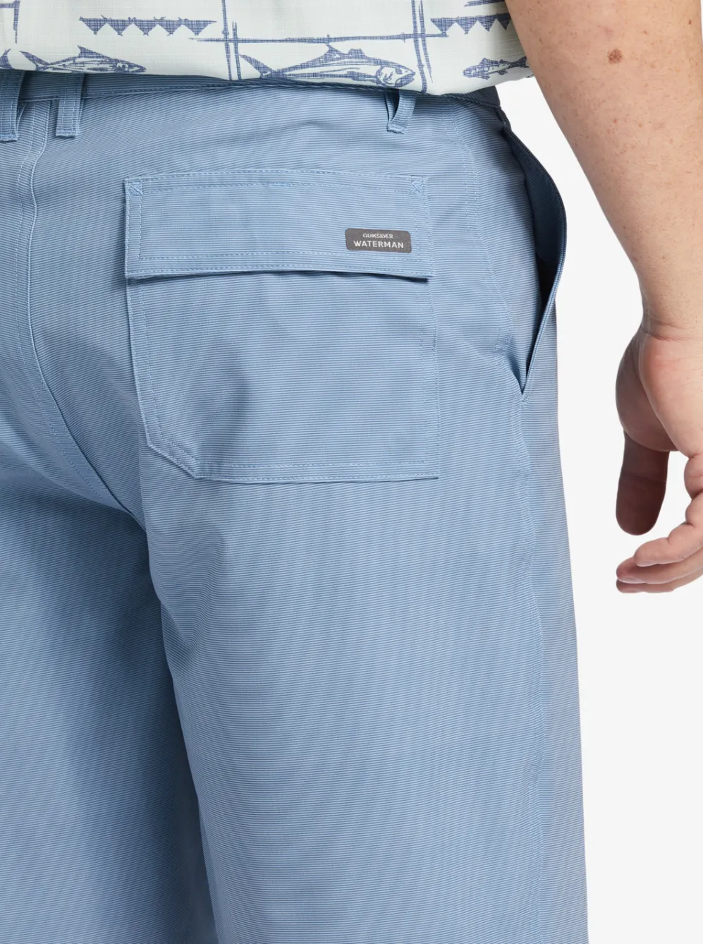 Quiksilver Amphibians|Waterman Backwater 20" Amphibian Boardshorts Ensign Blue