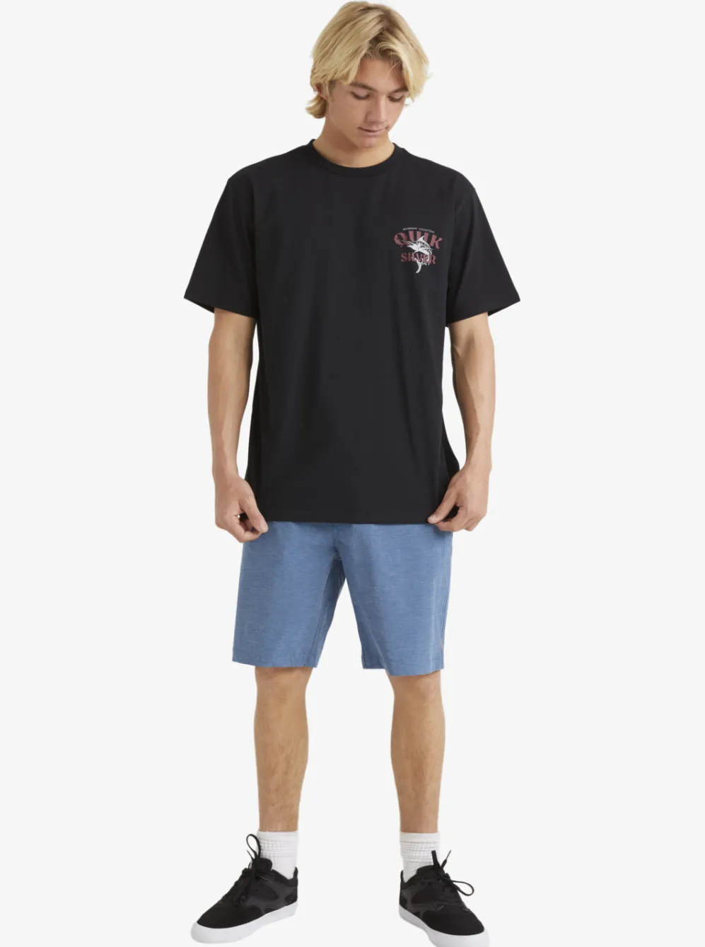 Quiksilver Amphibians|Waterman Backwater 20" Amphibian Boardshorts Ensign Blue
