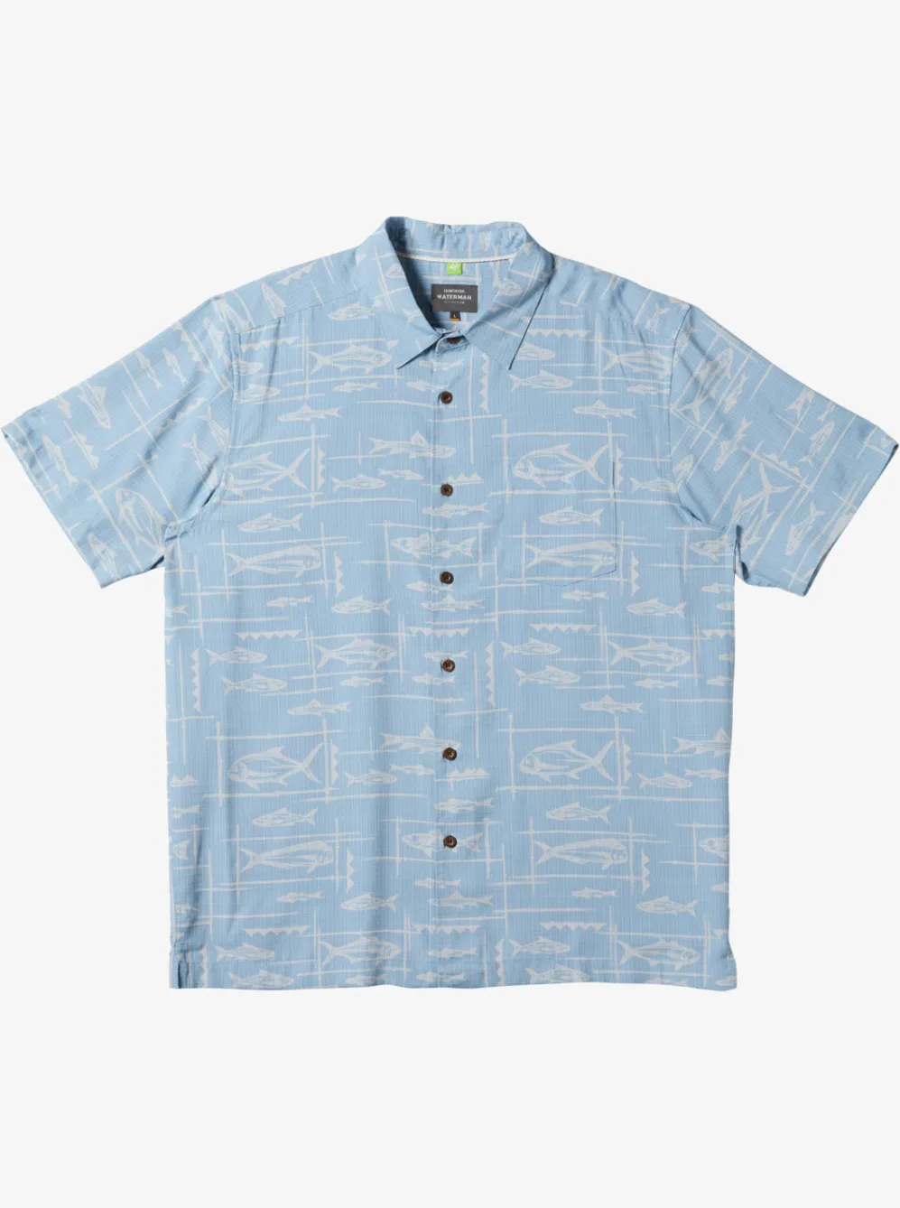 Quiksilver Shirts & Polos|Waterman Bento Woven Shirt Bento Dusk Blue