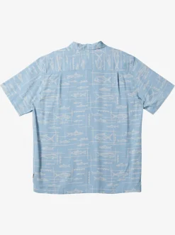 Quiksilver Shirts & Polos|Waterman Bento Woven Shirt Bento Dusk Blue