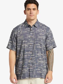 Quiksilver Shirts & Polos|Waterman Bento Woven Shirt Bento Black